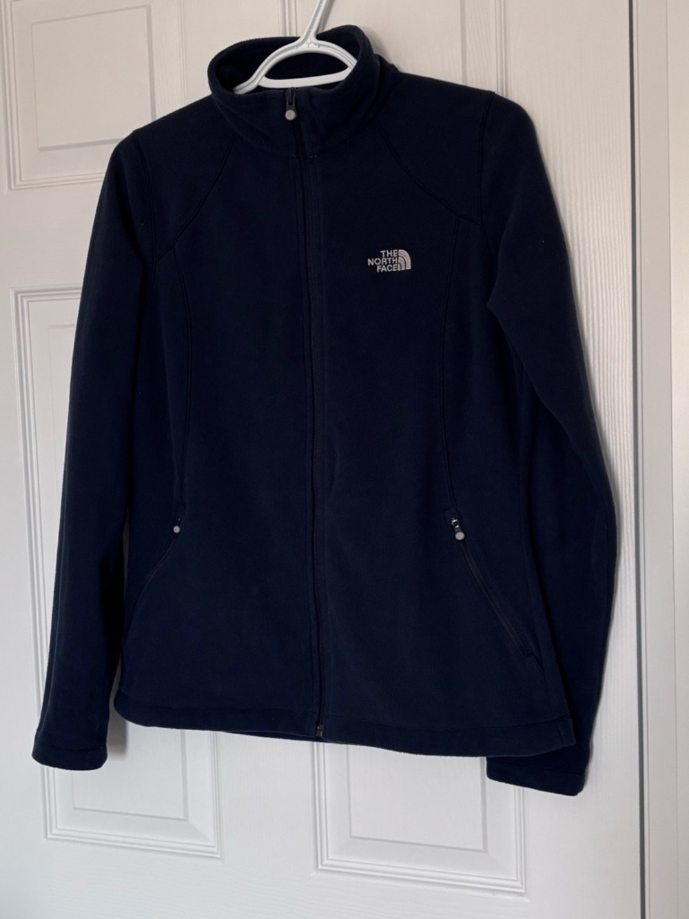 The North Face Full-Zip Fleece Jacket in Navy - Picture 2 of 10